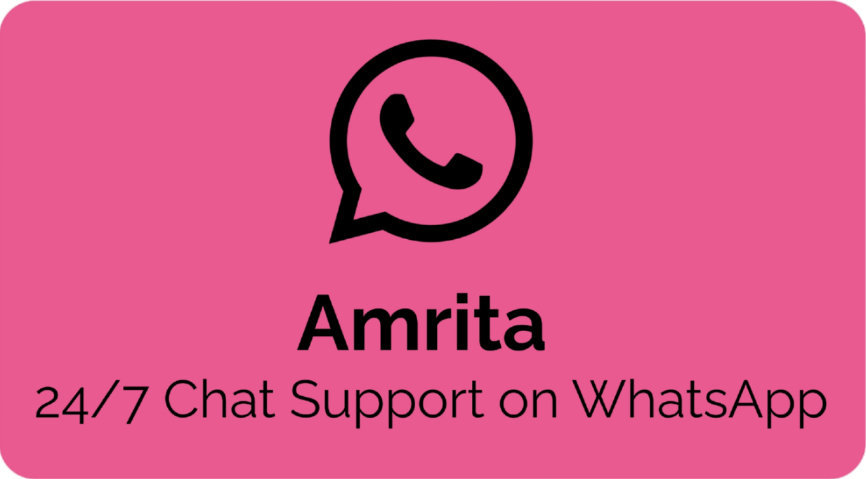 Amrita WhatsApp Support